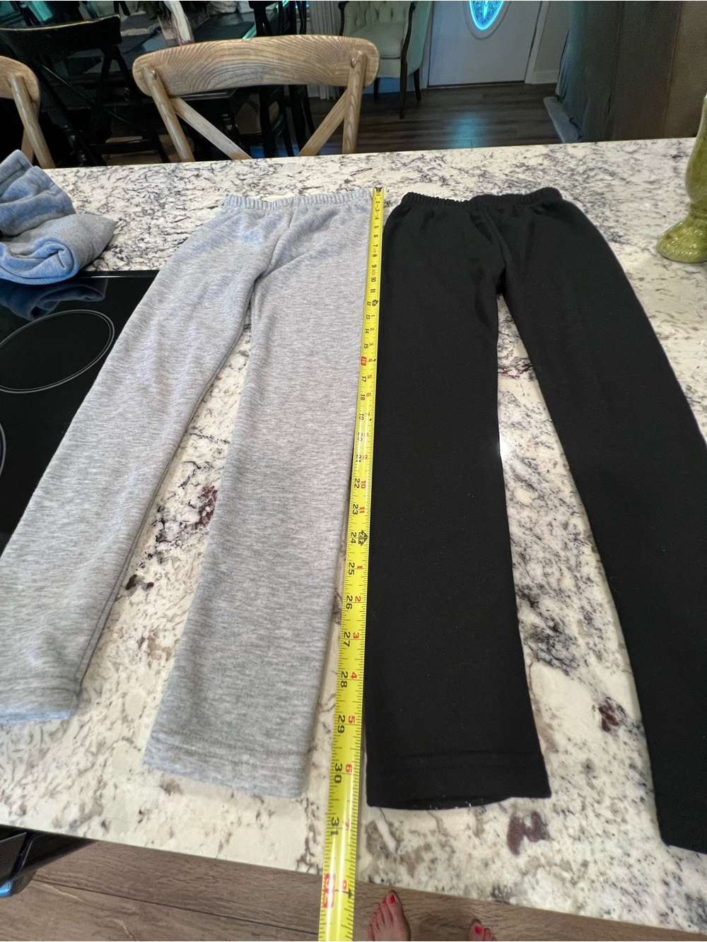 Fleece leggings 2 pair size 7/8 Y